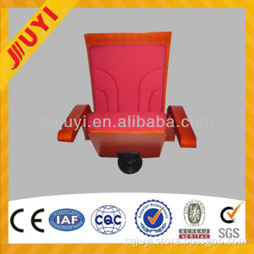 auditorium chairs armchairs for cinema tablet chair wooden chair with armrest portable theater seating tablet chair JY-958